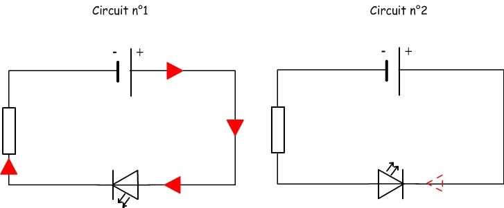 electrical circuit with a diode