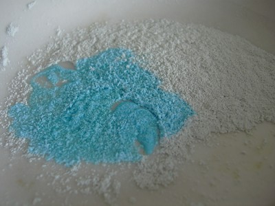 Blue hydrated copper sulphate